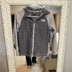 Boy’s The North Face Charcoal Quilted Jacket
